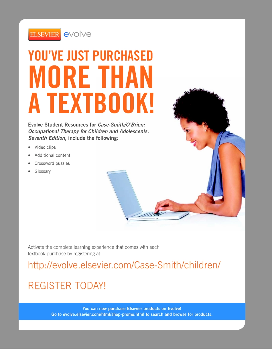 Occupational+Therapy+for+Children+and+Adolescents,+7th+Editi....pdf_第2页