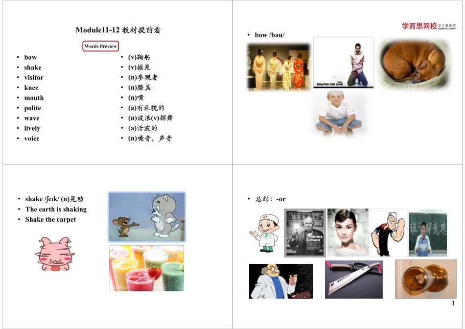 Module11-12 教材提前看 最新课程：qq2985064629.pdf_第1页