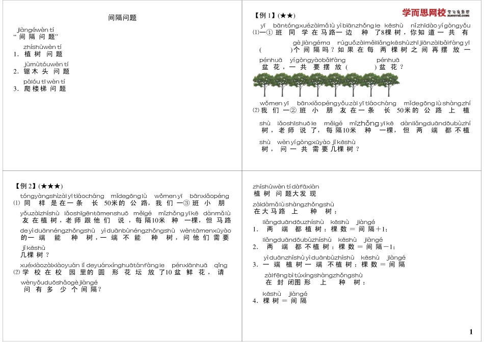 间隔问题 最新课程：qq2985064629.pdf_第1页