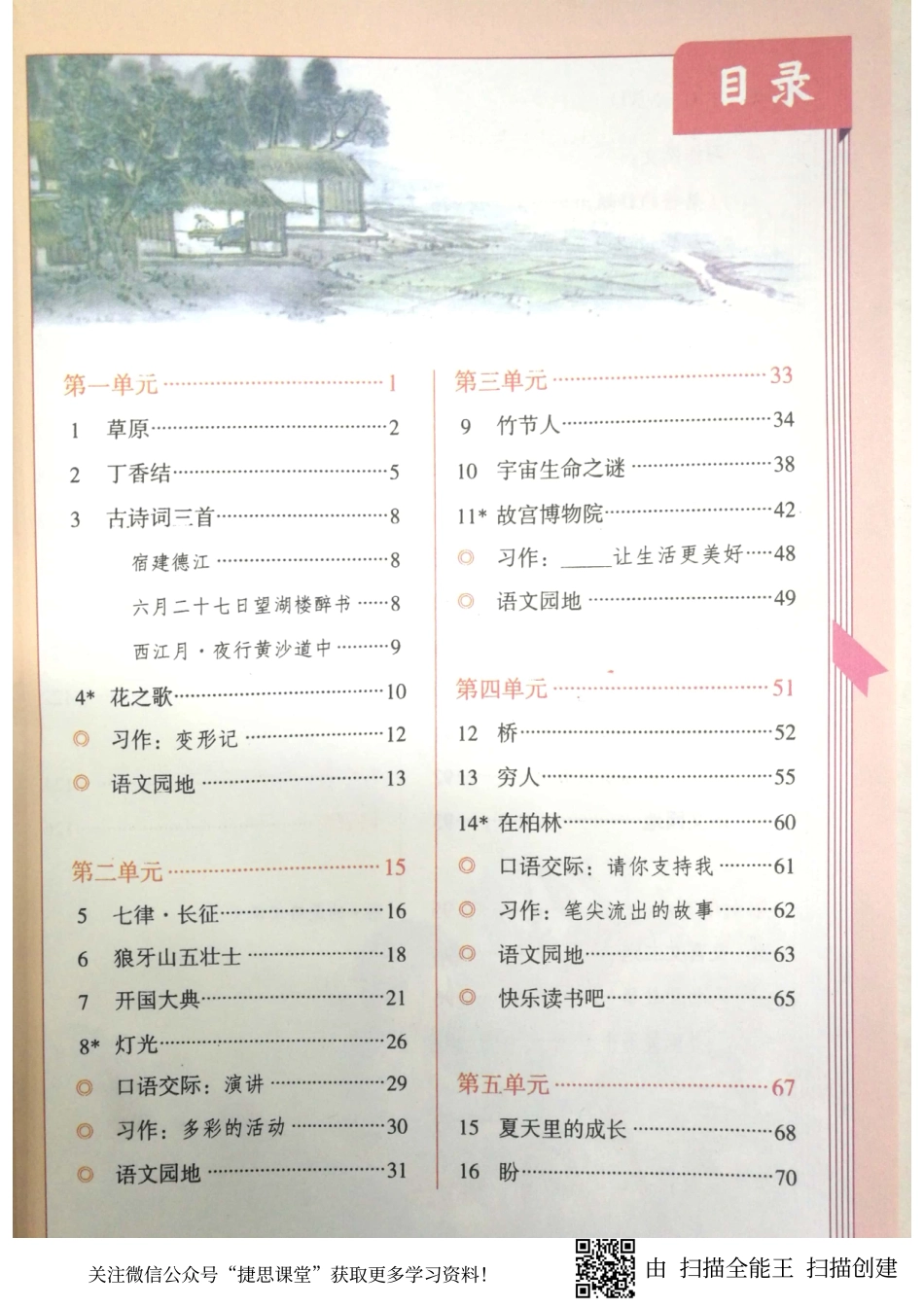 六年级上册语文部编版电子课本.pdf_第1页