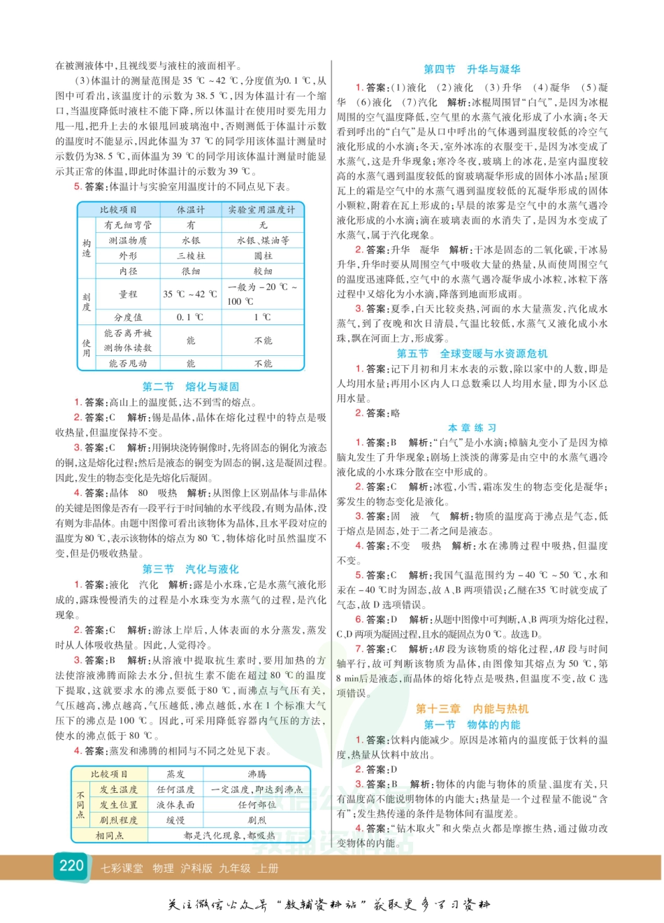 九年级上册物理沪科版教材习题答案.pdf_第2页