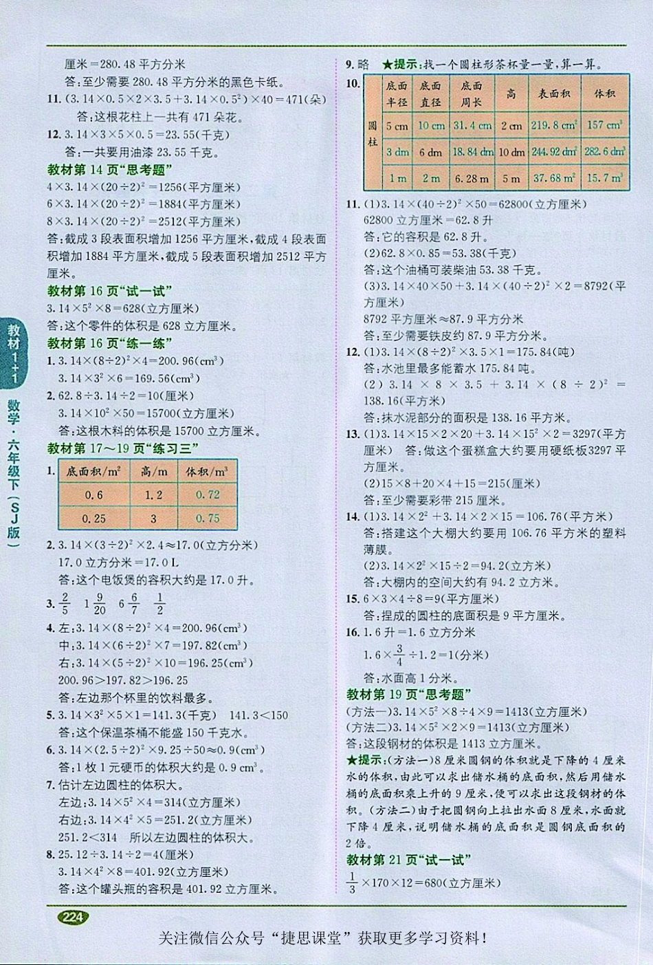 六年级下册数学苏教版教材习题参考答案.pdf_第2页