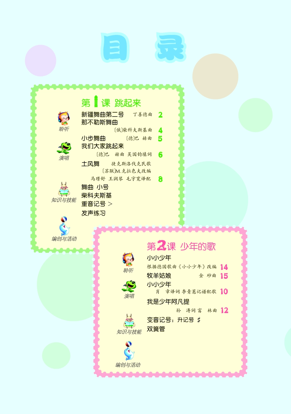 四年级下册音乐人音版（五线谱）电子课本.pdf_第3页