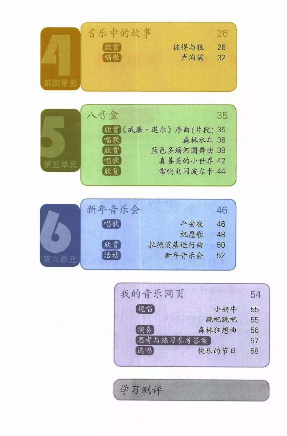 五年级上册音乐人教版（简谱）电子课本.pdf_第3页