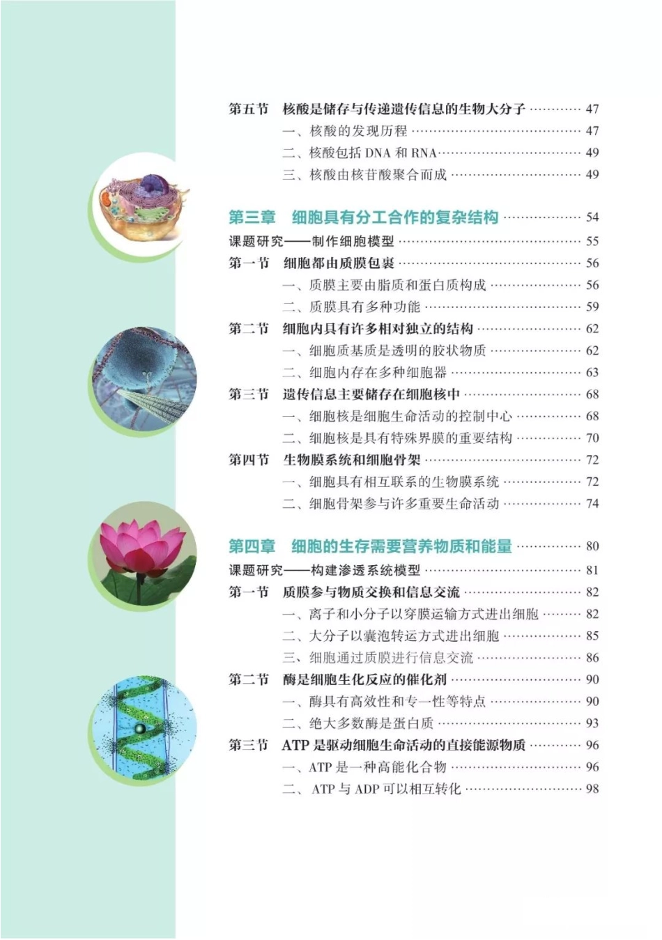 新沪科版高中生物必修1《分子与细胞》.pdf_第3页