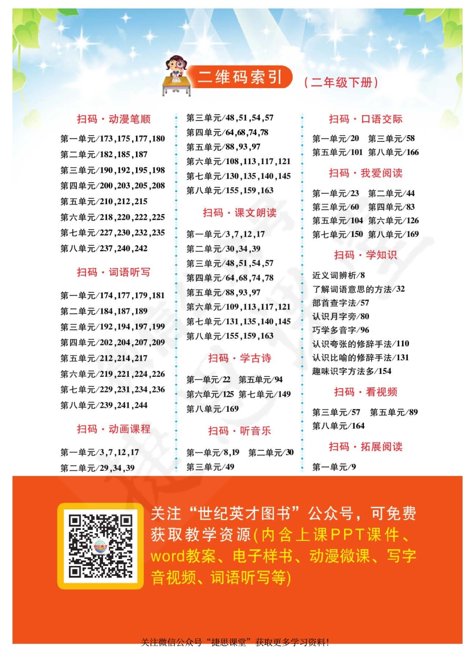 英才教程二年级下册语文部编版教材解读手册.pdf_第3页