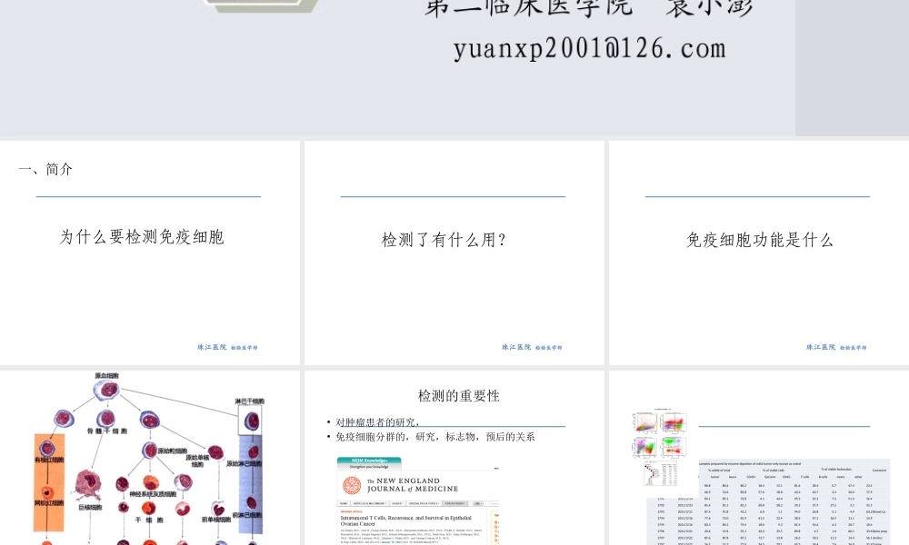 c6细胞免疫学检测和流式细胞术.ppt