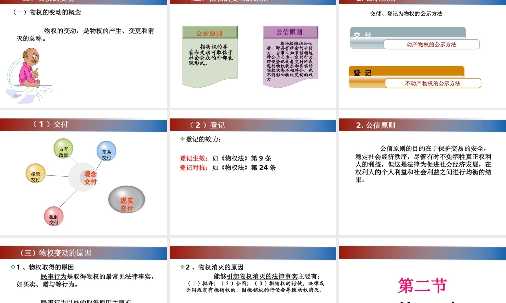 第四学习单元物权法律制度.ppt