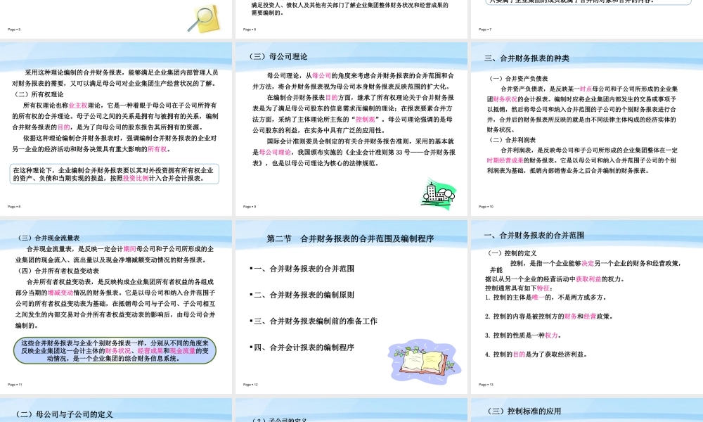 第十章合并会计报表.ppt