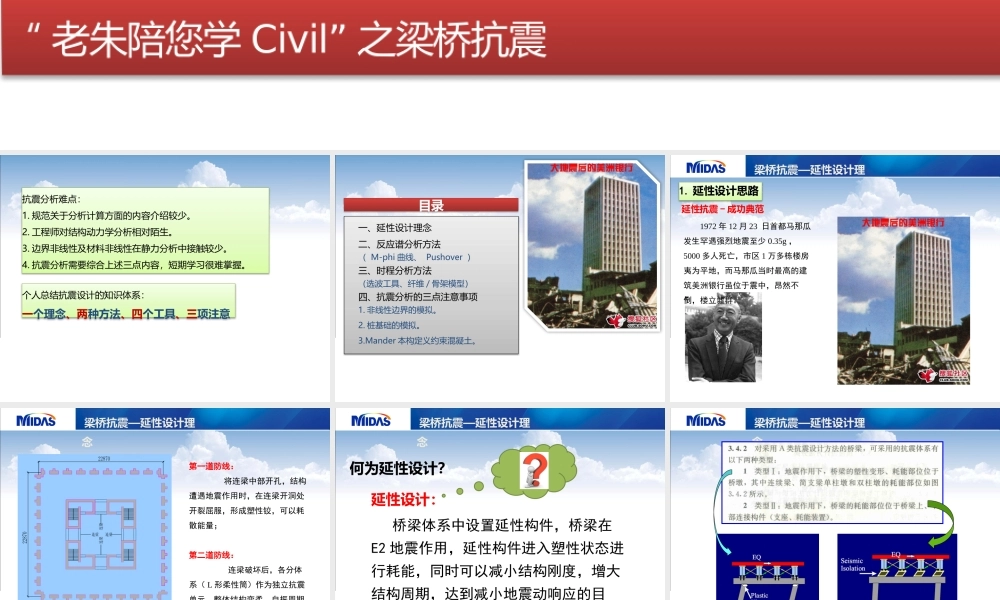 梁桥抗震设计专题.pptx