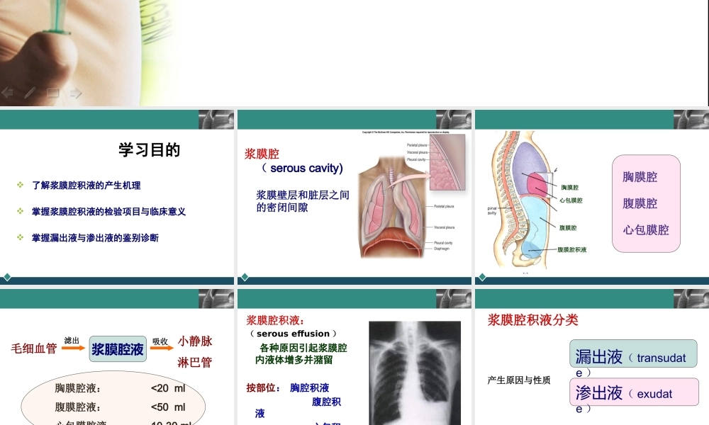 b4浆膜腔液(1).ppt