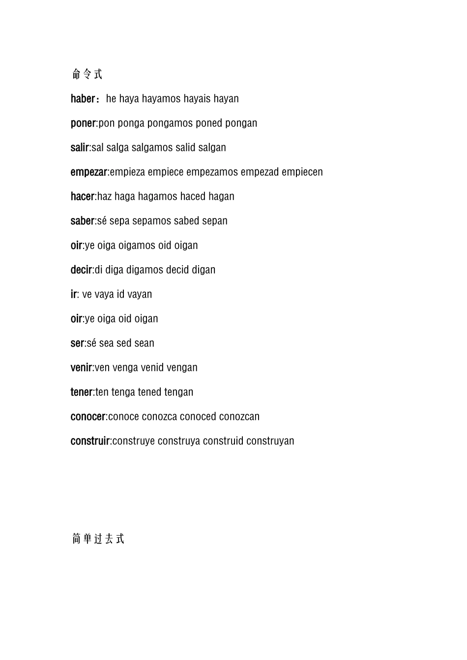 词汇-西班牙语不规则变位.doc_第2页