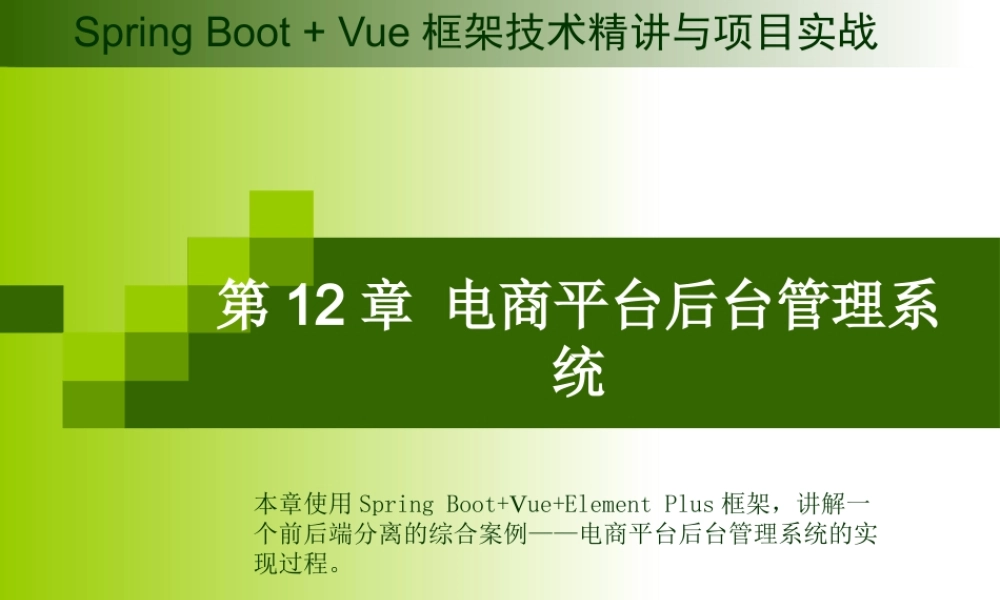 第12章 电商平台后台管理系统.pptx