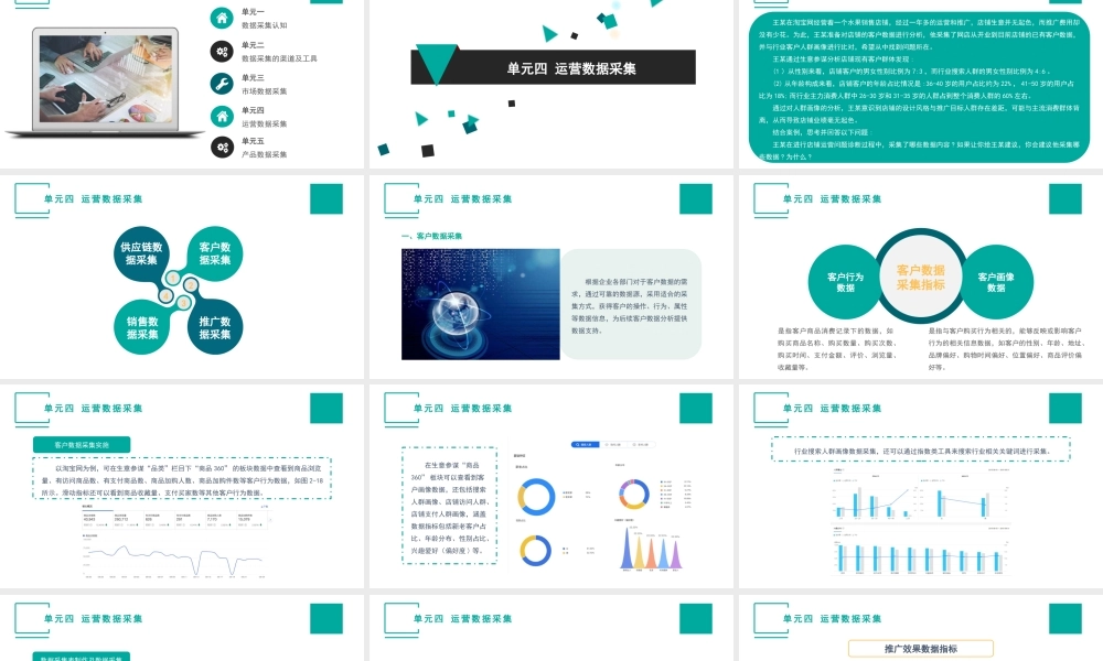 （模块二）单元四 运营数据采集.pptx