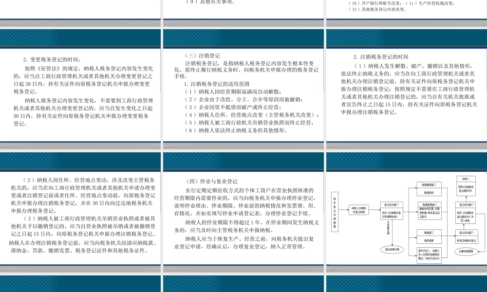 《中国税收》PPT（第11章 税收征收管理）.ppt