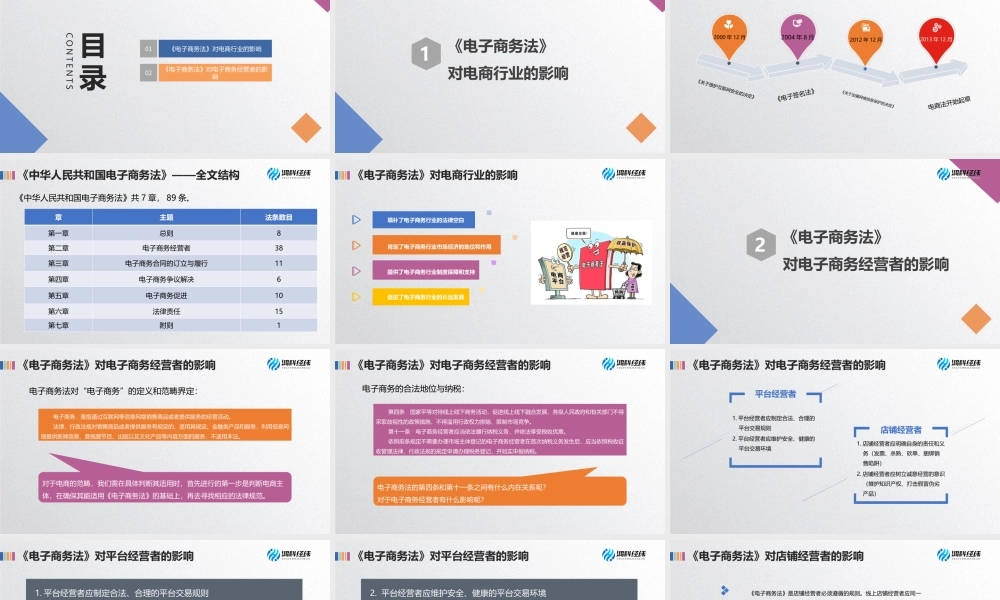 1.3 电子商务法律法规.pptx