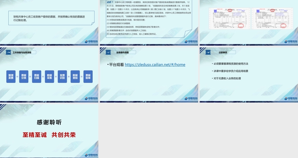 2-1销售类发票整理与制单.pptx