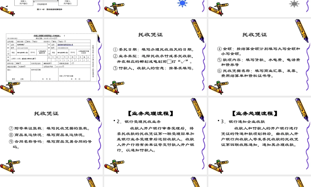 3-15教学课件—委托收款结算收款业务处理能力的训练.ppt