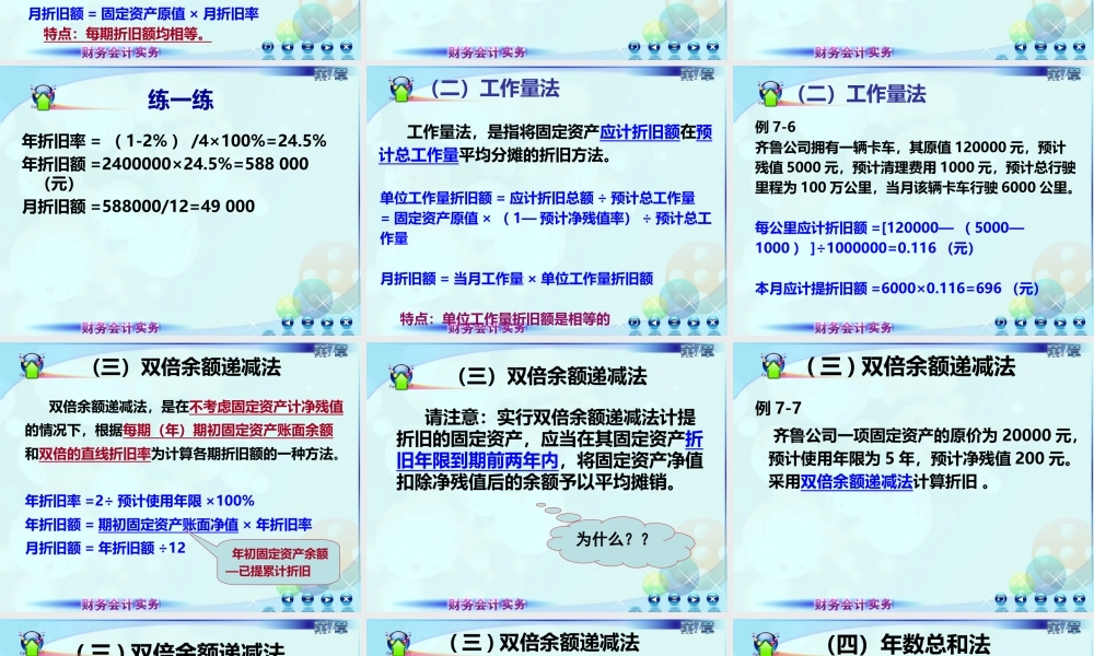 3第三节固定资产折旧.ppt