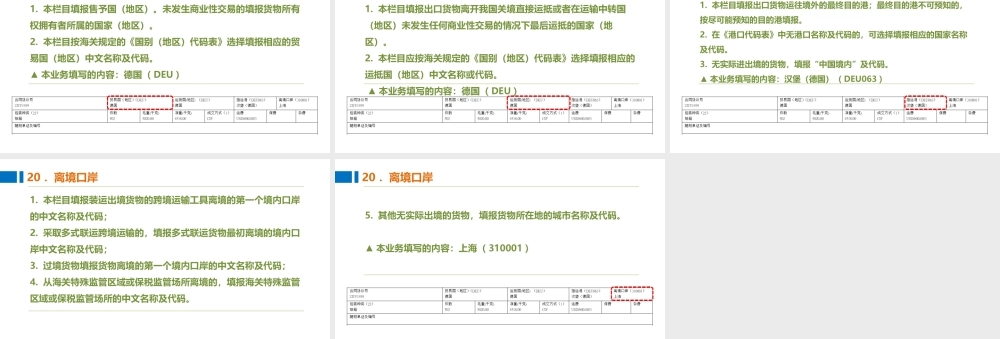 07制作报关单的贸易国、运抵国、指运港和离境口岸.pptx