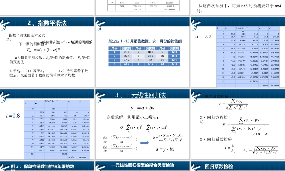 6.2 连锁企业销售预测.pptx