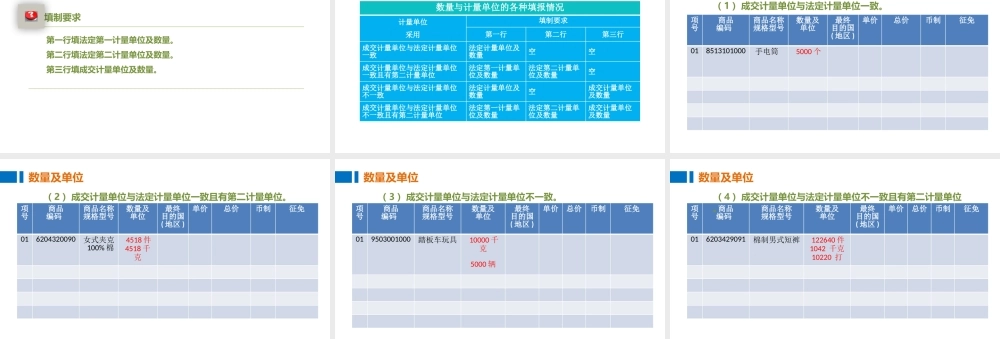 13制作报关单的数量及单位.pptx
