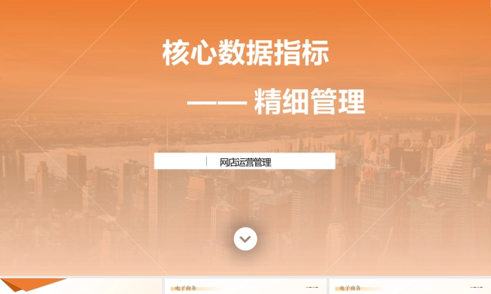 8-核心数据指标—精细管理.pptx