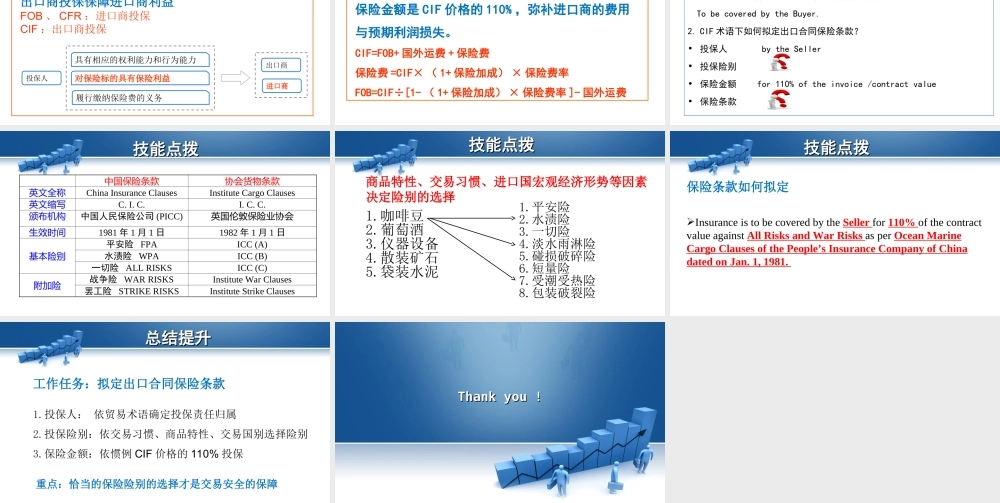 11.如何拟定保险条款.ppt