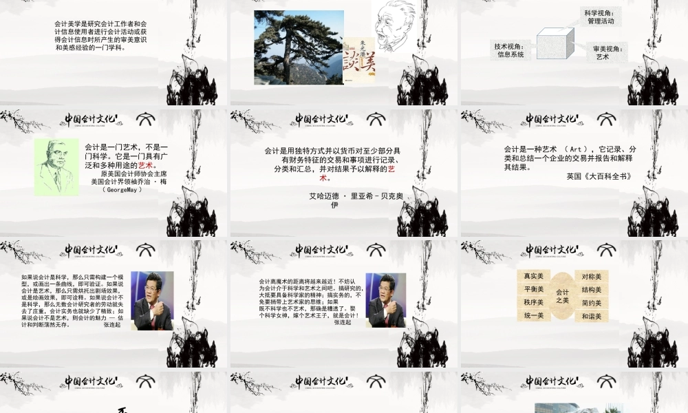 32审美视角下的会计.ppt