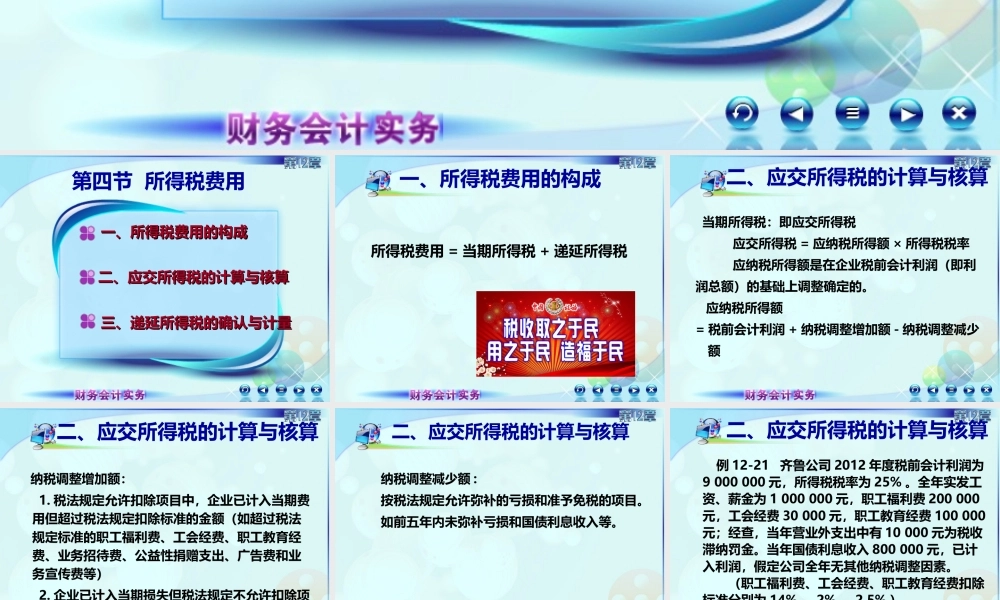 127所得税费用3.ppt