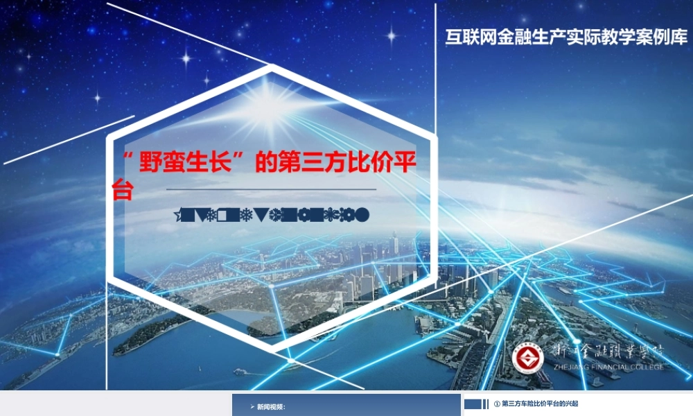 JE8-互联网保险-PPT-小马车险.ppt