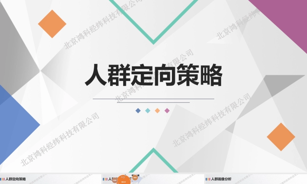 SEM人群定向策略.pptx