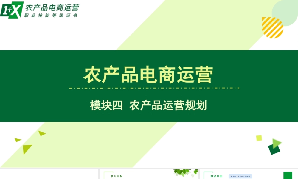 单元一 农产品运营规划认知.pptx