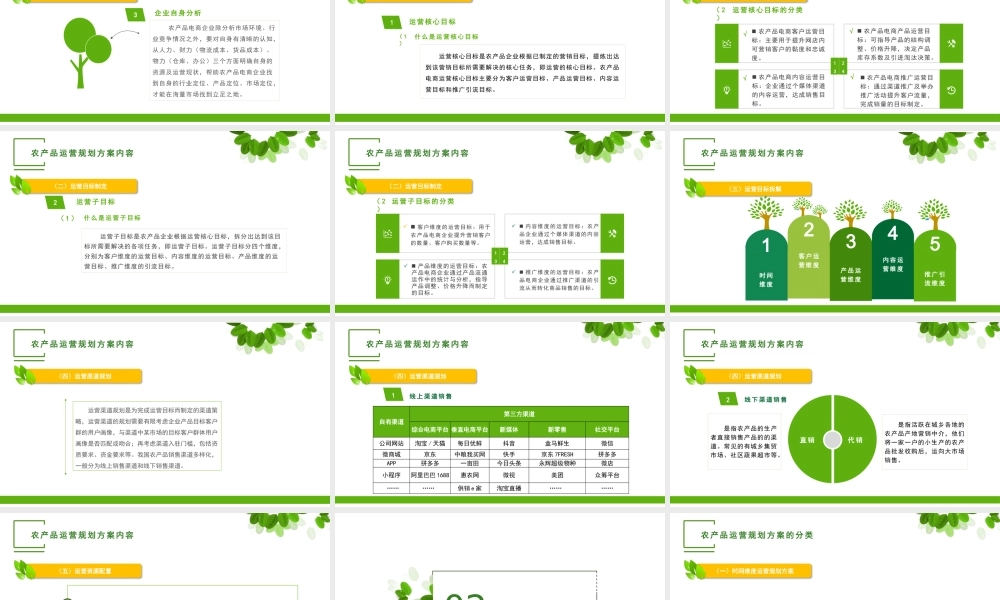 单元一 农产品运营规划认知.pptx