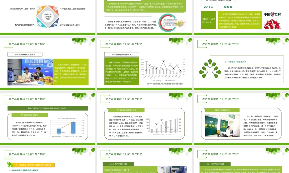 单元一 农业转型与农产品电商.pptx