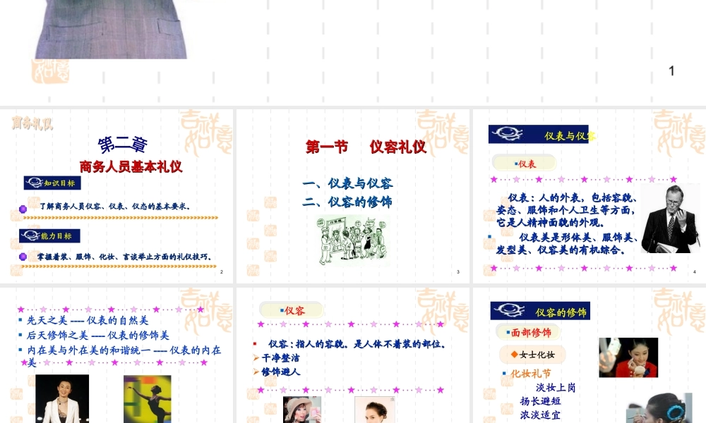 第二章商务个人的基本礼仪.ppt