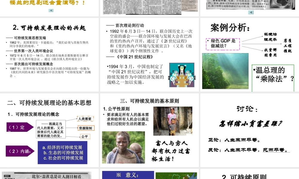 第九章 旅游经济可持续发展战略.ppt