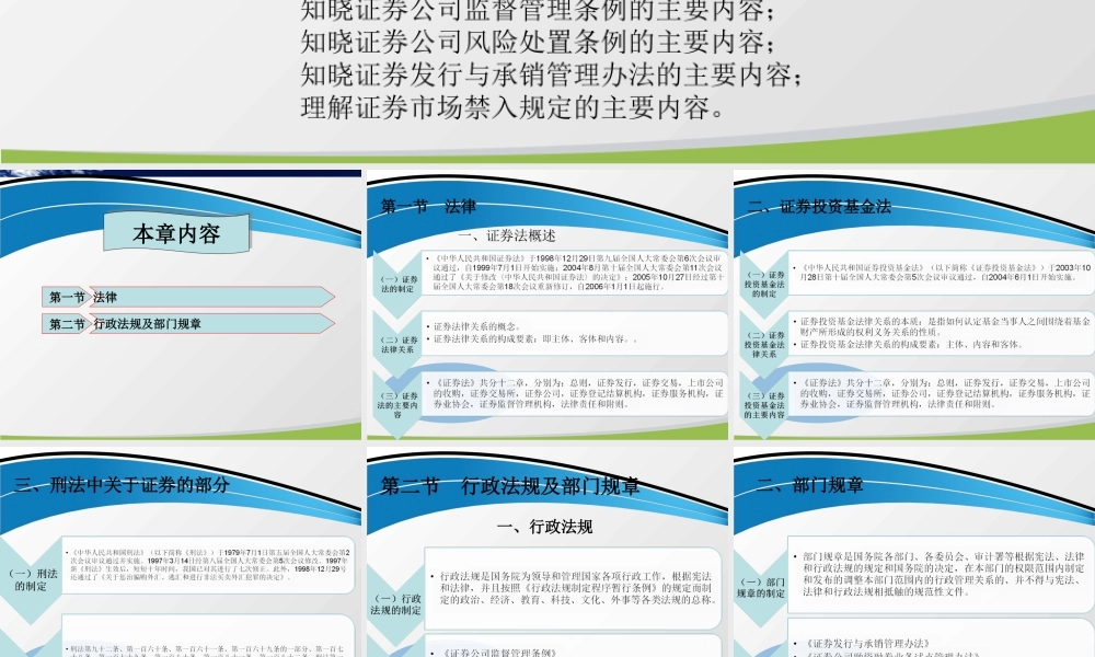 第九章 证券投资法律法规.ppt