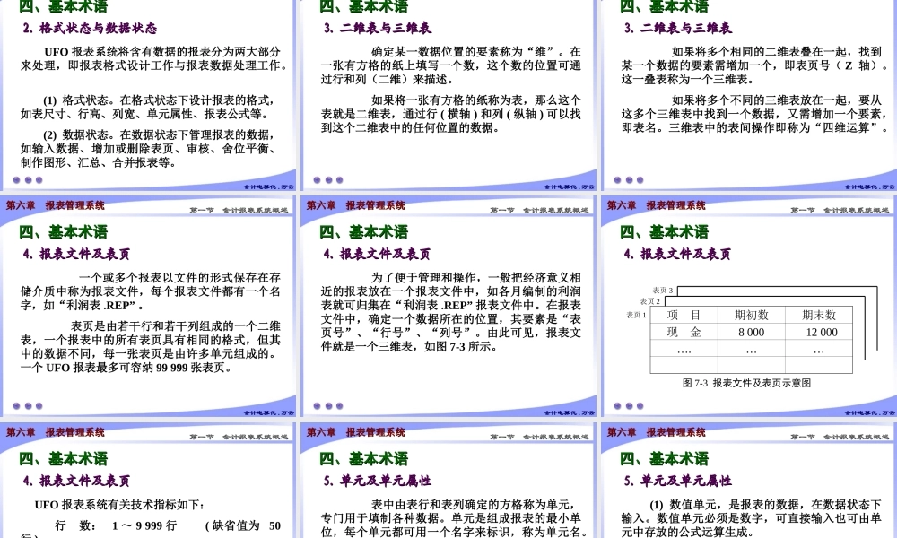 第六章 报表管理系统1.ppt