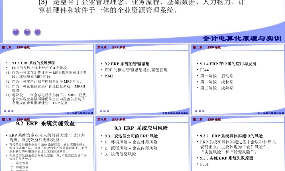 第九章 ERP系统.ppt