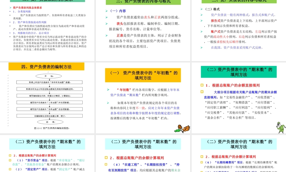 第九章 财务报告.ppt