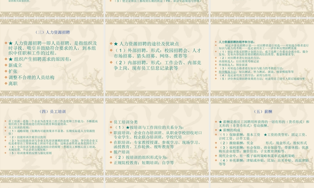 第六章企业人力资源管理PPT.ppt