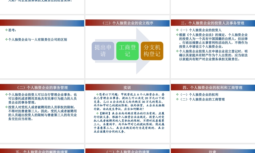 第三学习单元内资企业法律制度.ppt