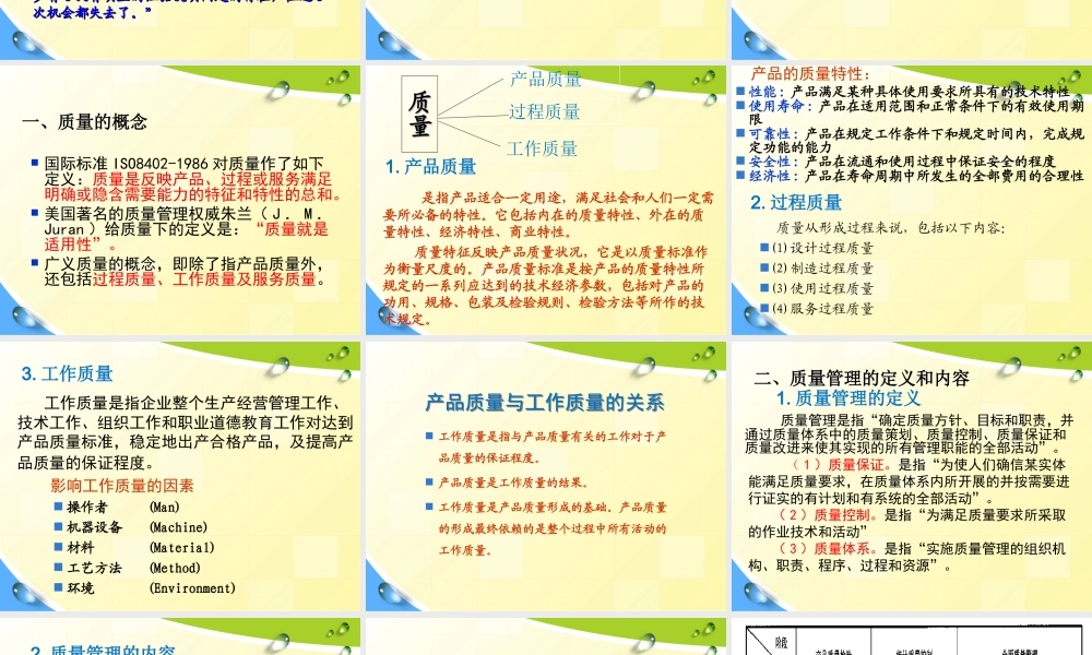第八章 质量管理（版本较低）.ppt