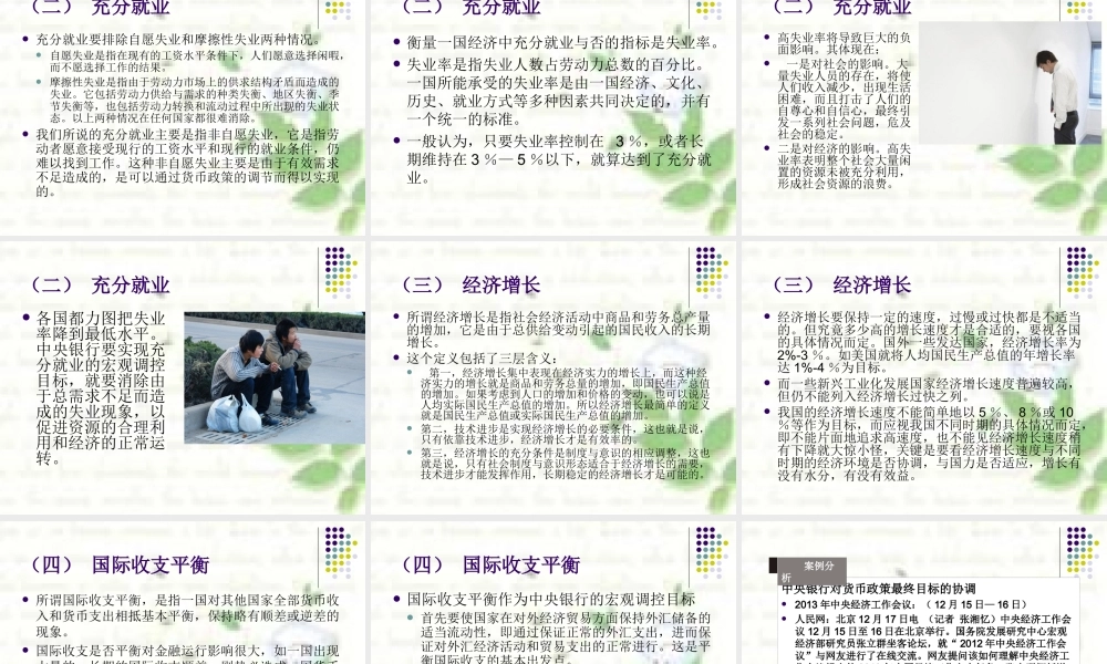 第十二章 货币政策及其调节（王）.ppt