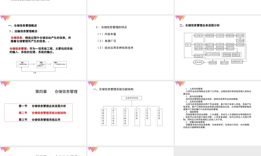 第四章 仓储信息管理.ppt