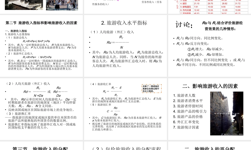 第五章 旅游收入与分配.ppt