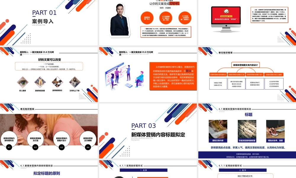 第四章 新媒体营销图文类内容设计.pptx