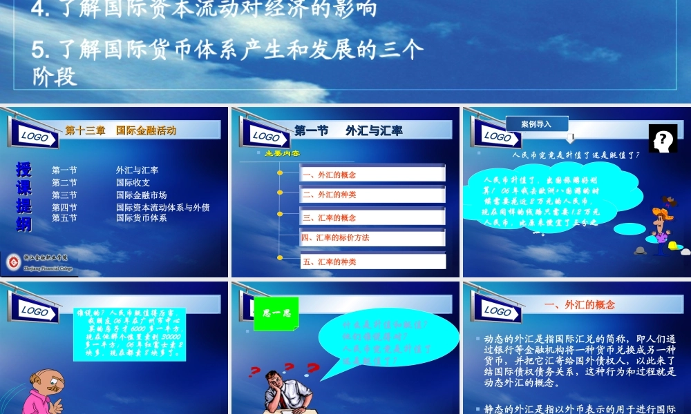 第十三章 国际金融活动（吴）.ppt