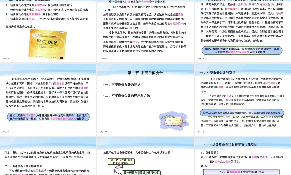 第十一章 物价变动会计.ppt